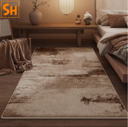 Thảm trải cạnh giường phong cách Wabi-Sabi BY3322