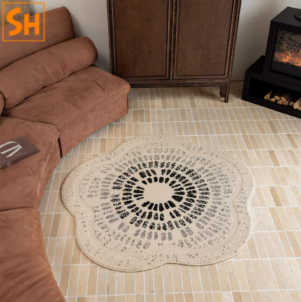 Thảm tròn cho ghế xoay sợi Polypropylene DK2118