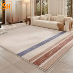 Thảm sàn phòng khách mix màu sang trọng LN2785