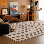 Thảm họa tiết trang trí phòng đọc sách JR0314