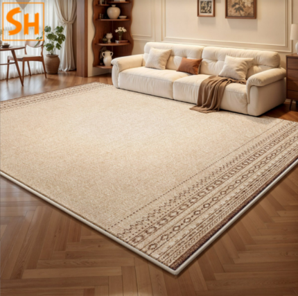 Thảm sàn lót ghế sofa sợi nhung mềm mịn LN0427