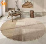 Thảm tròn lông mềm phong cách Bắc âu XS4318