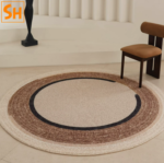 Thảm tròn phòng khách Bắc Âu cao cấp SB1625
