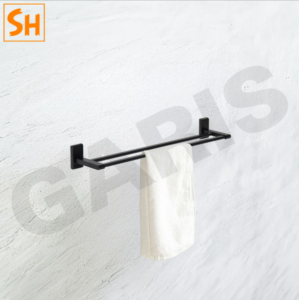 Giá để khăn tắm 2 ngăn dáng vuông GBB1R2