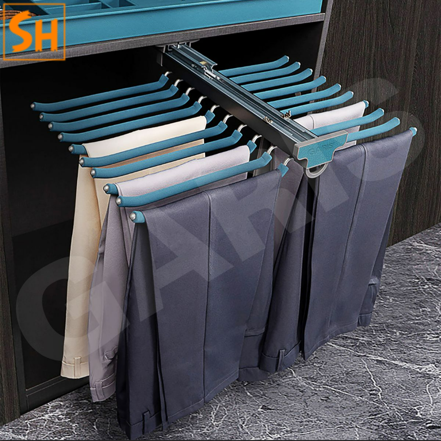 Giá treo quần âu đôi gắn tủ GW35E 1