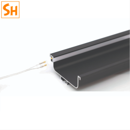 Tay nắm chữ C kết hợp đèn LED thanh 7604228