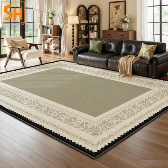 Thảm đệm sofa phòng khách phong cách Pháp JR9534 1 Thảm đệm sofa phòng khách phong cách Pháp JR9534
