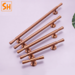 Tay nắm cửa tủ vàng hồng sang trọng HXTY5