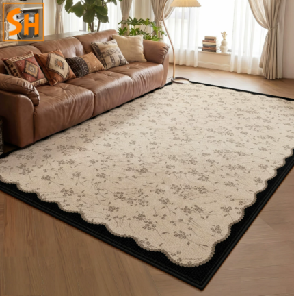 Thảm phòng khách phong cách Pháp cổ LN0126