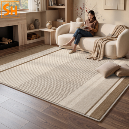 Thảm trải sản biệt thự phong cách Bắc Âu JR3925