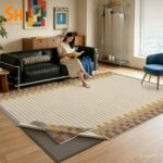 Thảm trải sàn hai lớp phối màu hiện đại JR5251