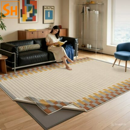 Thảm trải sàn hai lớp phối màu hiện đại JR5251