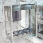 Giá dao thớt gia vị chai lọ cánh kéo Garis GKB120