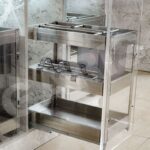 Giá dao thớt gia vị chai lọ cánh kéo Garis GMB130