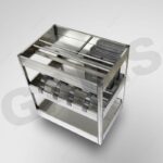 Giá dao thớt gia vị chai lọ cánh kéo Garis GMB140