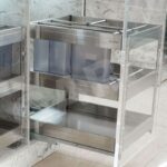 Giá dao thớt gia vị chai lọ cánh kéo Garis GMB140