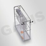 Giá dao thớt gia vị chai lọ rổ nan dẹt cánh kéo GARIS GME220 toàn cảnh