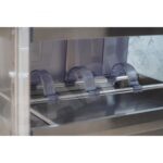 Giá dao thớt gia vị chai lọ cánh kéo GARIS GMB140 inox hộp CARBONIS 400mm