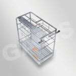 Giá dao thớt gia vị chai lọ rổ nan dẹt cánh kéo Garis GMC230