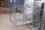 Giá dao thớt gia vị chai lọ rổ nan dẹt cánh kéo Garis GME235