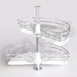 Mâm xoay góc mở 1/2 GARIS GSE18 nan dẹt điện hóa khay hứng nước chi tiết