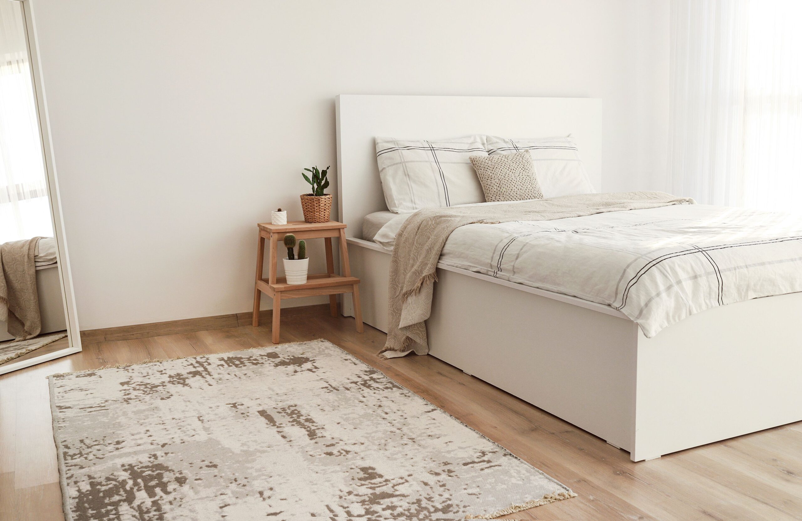 Phong cách Scandinavian nội thất phòng ngủ bắc âu – trắng sáng gỗ tự nhiên tối giản 2026