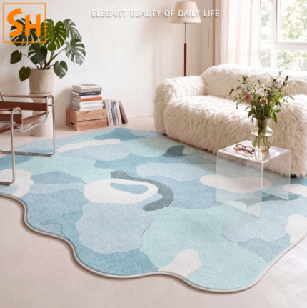 Thảm phòng khách decor căn hộ hiện đại DH3784