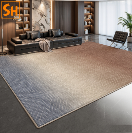 Thảm phòng ngủ loang màu nghệ thuật DN3773