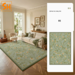 cách vệ sinh thảm trải sàn – ảnh đại diện thảm trải sàn hoa cúc Vintage JL7131 2026