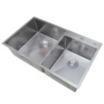 chậu rửa bát đá vs chậu rửa bát inox – nhìn từ trên chậu rửa bát inox 304 GST2182 2026