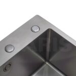 Rổ ráo nước inox 304 và phụ kiện kèm theo chậu rửa bát 2 hố lệch GARIS GST2182