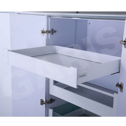 Ray hộp GARIS GT5 Gigabox 3 mặt thành thấp toàn cảnh bộ hoàn chỉnh 500mm