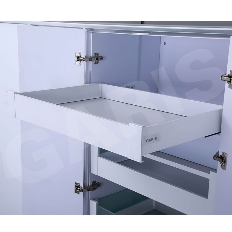 Ray hộp GARIS GT5 Gigabox 3 mặt thành thấp toàn cảnh bộ hoàn chỉnh 500mm