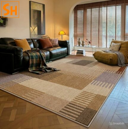 Thảm phòng khách phối màu Vintage độc đáo DN4735