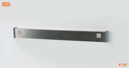 Thanh treo hợp kim nhôm điện hóa xước mờ GARIS GI01.8 toàn cảnh sản phẩm