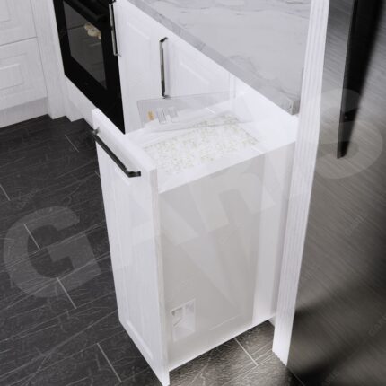 Thùng đựng gạo 25kg GARIS GRP830 kéo ra lấy gạo từ mặt bên tiện lợi