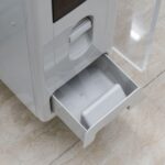 Ray âm giảm chấn Đức kèm theo thùng đựng gạo 25kg GARIS GRP830 có khóa cam