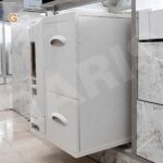 Chi tiết khoang 10kg có ray bi thùng đựng gạo 30kg 3 khoang GARIS GRP945