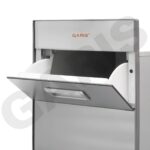 Chi tiết mặt gương viền thép thùng đựng gạo 15kg GARIS GRM630