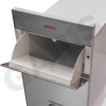 Khay lấy gạo thông số in chìm thùng đựng gạo 15kg mặt gương GARIS MR06.30M