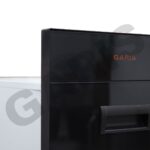 Thùng đựng gạo 15kg mặt kính đen GARIS GRB630 lắp bắt cố định viền thép tủ 300mm