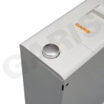 Chi tiết cánh kéo thùng đựng gạo 15kg nhựa ABS GARIS GRP120 mặt bên