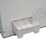 Ray âm giảm chấn Đức bắt đáy tủ thùng đựng gạo 15kg GARIS GRP120