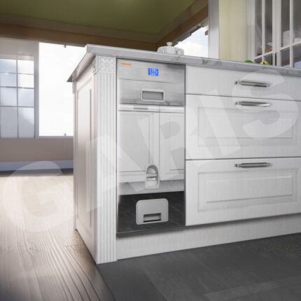 Thùng gạo điện tử GARIS MRME63 15kg mặt gương