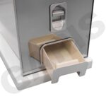 Chi tiết mặt gương cao cấp thùng đựng gạo điện tử 15kg GARIS MRME63 tủ bếp 300mm