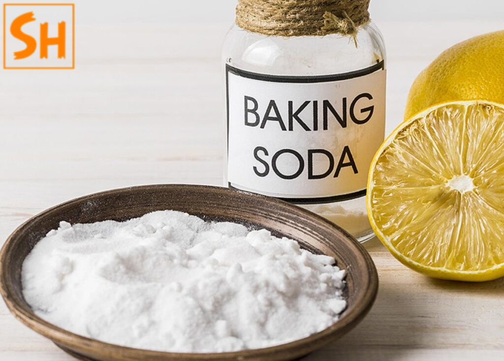 Vệ sinh đá bàn bếp bằng baking soda và giấm/chanh 2026
