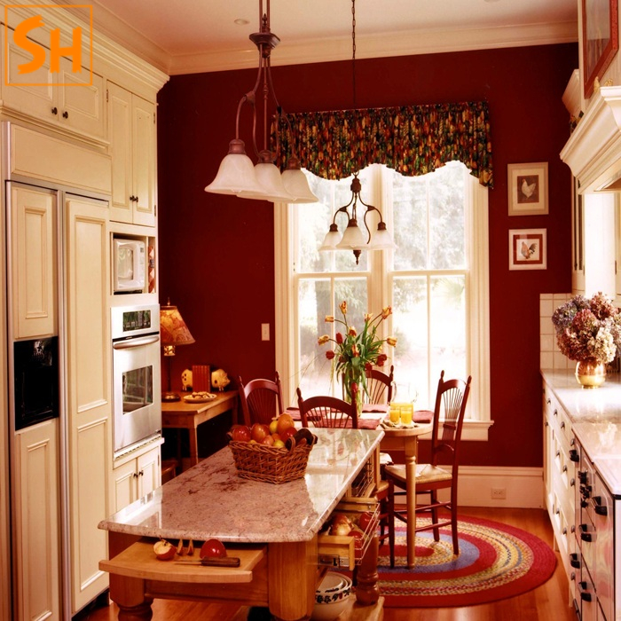 Stylehome - phối màu burgundy nội thất 2026