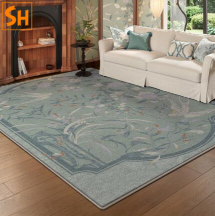 Thảm trải sàn họa tiết Hoa Vintage JR9916