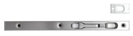 Chốt âm cửa gỗ inox 304 IMUNDEX 709.17.200 bề mặt mờ 19x200mm cửa 2 cánh