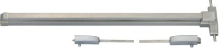 Thanh thoát hiểm inox 304 IMUNDEX 707.19.201 bề mặt mờ chiều dài 900mm chứng chỉ UL10C